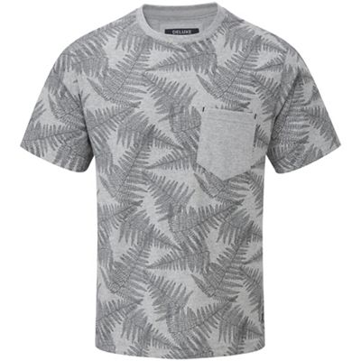 Tog 24 Grey marl aston tcz t-shirt fern print
